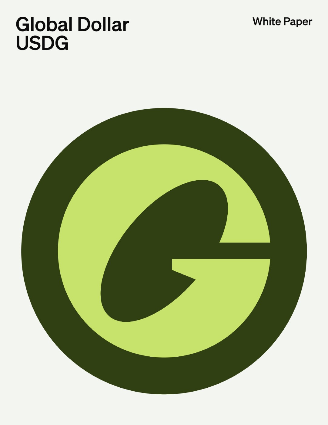 Cover of Global Dollar USDG